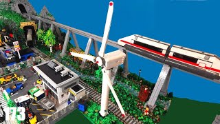 LEGO® 7747 Windrad motorisieren und integrieren - Wie macht man das? - LEGO®City 173