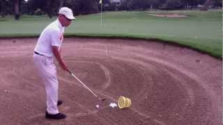 preview picture of video 'Tip From The Pro - Hitting a wet bunker shot'