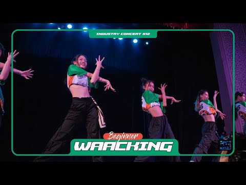 Beginner: WAACKING Class ╏ JIN JIN Choreography ╏ Industry Concert #12 #industryconcert