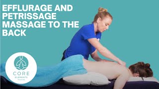 Foundation Massage Techniques Effleurage and Petrisage to the back region Mp4 3GP & Mp3