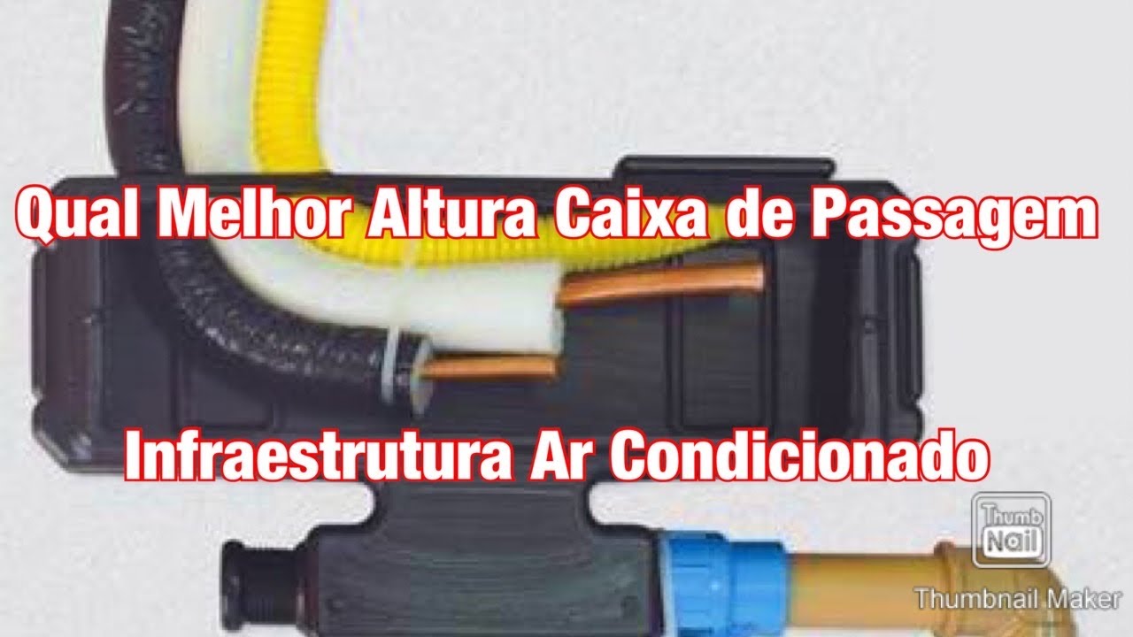 Watch Now Qual Melhor Altura Caixa de Passagem Infraestrutura Ar Condicionado 🤔🤔 Qual Melhor Altura Caixa de Passagem Infraestrutura Ar Condicionado 🤔🤔