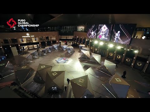 A trip down memory lane! | Time-lapse of the PGC 2021 stage ✨