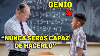 El Profesor Obliga a un Estudiante a Resolver una Difícil Ecuación sin Saber que es un Genio!
