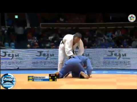 Judo Grand Prix Jeju 2013 Bronze -90kg SYNYAVSKY Vadym (UKR) - NHABALI Quedjau (UKR)