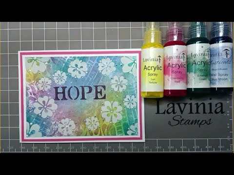 Hope by Eleana Evans - A Lavinia Stamps Tutorial