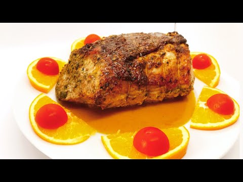 LOMO DE CERDO AL HORNO 🍊 ASADO A LA NARANJA @UnaChefenlaCocina