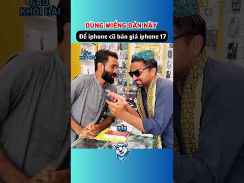 Dán tờ giấy màu cam vào là bán iphone cũ giá cao