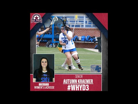 #WhyD3Wednesday: Autumn Kraemer (Brevard)