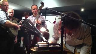 Recording to an Edison wax cylinder - The Sufferin' Succotash Jazz band - AES NYC