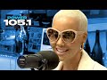 AMBER ROSE Interview at The Breakfast Club Power.