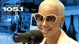 Amber Rose Interview at The Breakfast Club Power 105.1 (02/13/2015)