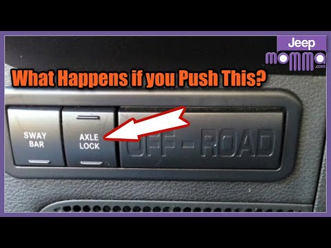 How to Use the Axle Lock Button | Jeep Wrangler Rubicon Off-Road Tips