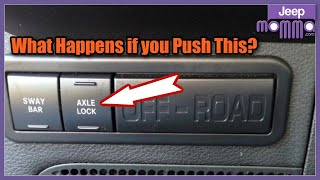 Cómo usar el botón de bloqueo del eje | Consejos todoterreno para el Jeep Wrangler Rubicon