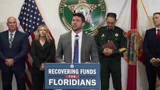 AG Uthmeier joins Marion Sheriff Woods in Ocala to Announce Recovery of Funds for Floridians