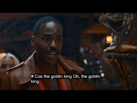 Doctor Who | Ncuti Gatwa and Millie Gibson singing | The Goblin King