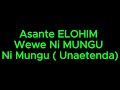 AIC Chang Ombe Choir ELOHIM Lyrics By Josphat