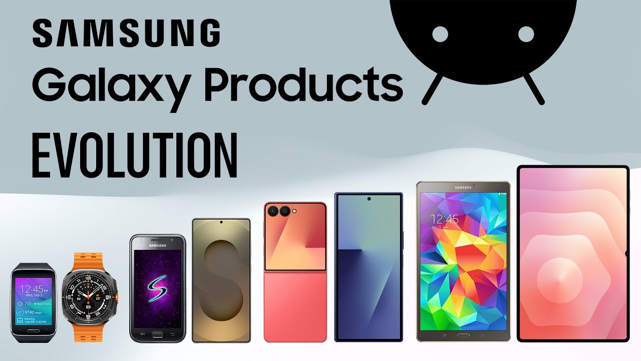 Evolution of Samsung Products | Samsung Galaxy