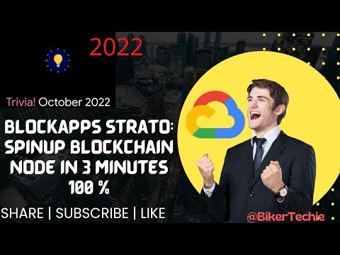 BlockApps Strato: Spin Up a Blockchain node in  3 minutes