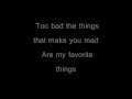 Incubus-Favorite Things (lyrics on screen)