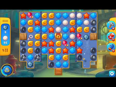 Fishdom 2021 - Level 4510   #Playrix #Fishdom #gaming