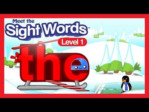 Meet the Sight Words Level 1 - "the"