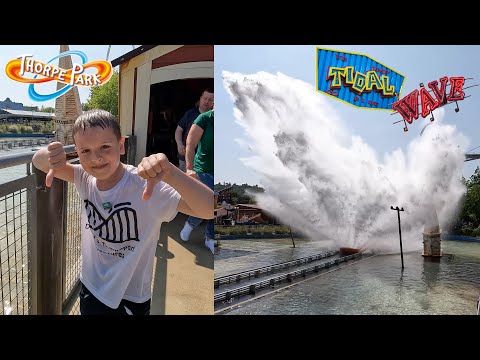 I got soaked on Tidal Wave at Thorpe Park