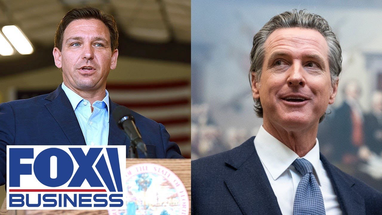 Newsom attacks DeSantis in Florida while ignoring problems in his own state