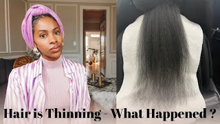 Hair is Thinning: What I Think Happened