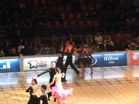 SOFRONI MALIN & ACATRINEI ALEXANDRA - ROMANIAN CHAMPIONS 2012 - junior 2 latino-final cha cha