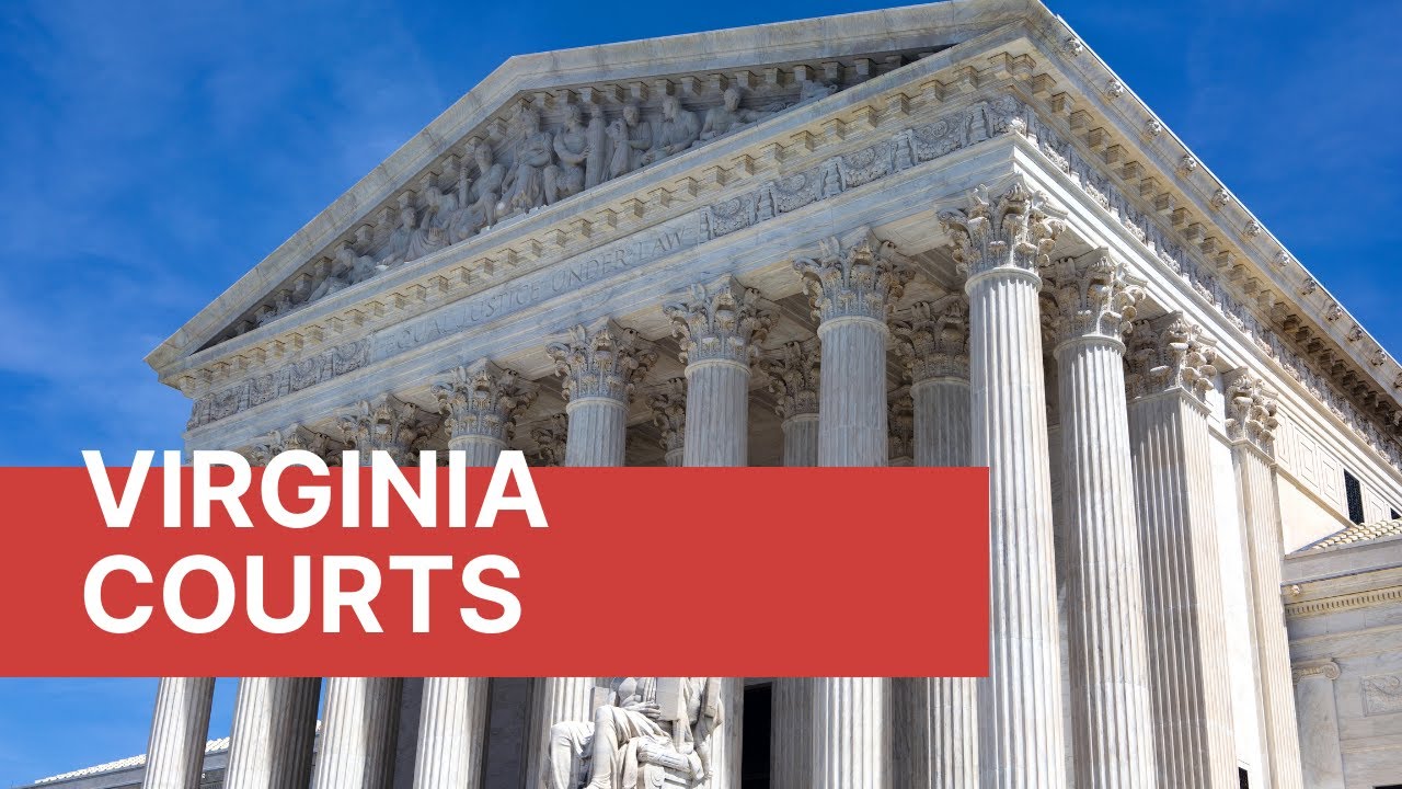 Where are most cases heard in the Virginia court system? Tipseri