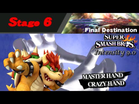 Super Smash Bros. 4 3DS ~ Classic Mode Final Boss w/Bowser