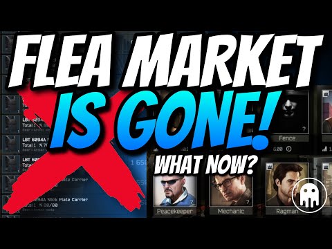 FLEA MARKET Is Down! What Should You Do!? - Escape From Tarkov