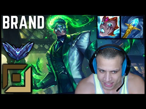 🔥 Tyler1 MY SUPPORT IS RUNNING IT DOWN | Brand Bot Full Gameplay | Season 13 ᴴᴰ