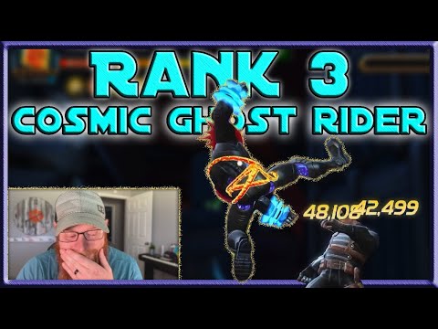 Cosmic Ghost Rider | *CRAZY DAMAGE* From R1 to R3 - Marvel Contest of Champions
