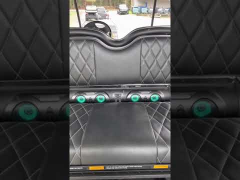 Golf Cart Bazooka Bar Mounted on Club Car Precedent 1