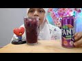 ASMR ONE SHOT DRINKING SOUNDS FANTA GRAPE MUKBANG MALAYSIA