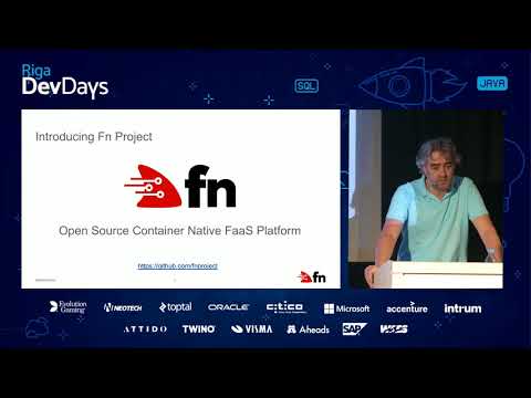 David Delabassee - Fn Project – an open source container native Serverless platform