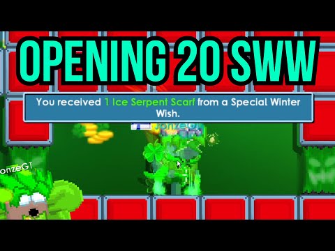 OPENING 20 SPECIAL WINTER WISH - Growtopia