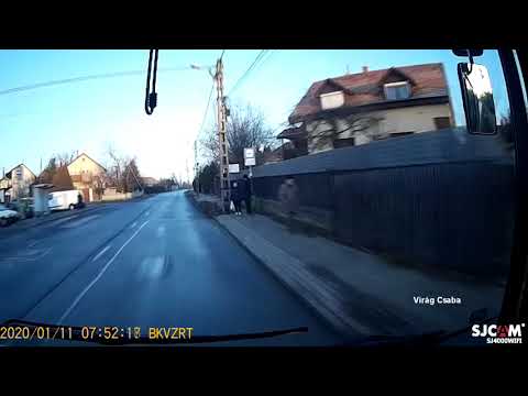 158-as busz Savoya Park - Jégmadár utca - Savoya Park