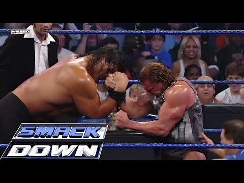 Triple H vs The Great Khali Arm Wrestling Contest SMACKDOWN! Aug 08,2008