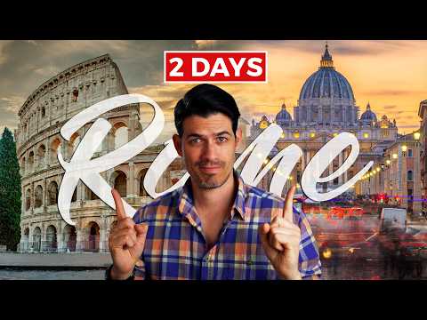 Rome - Top Things to do in 2 Days (Travel Guide 4K) Vatican City & Colosseum.