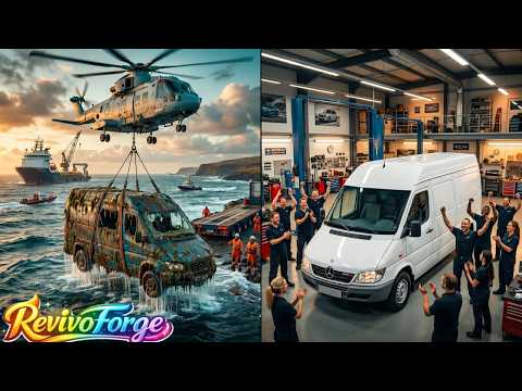 Thumbnail for Sunken in the Ocean! 1995 Mercedes Sprinter Full Repair & Restoration | Before vs After by Mercedes-Benz Group AG