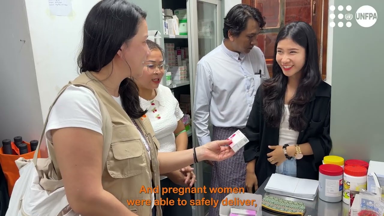UNFPA Asia Pacific Regional Humanitarian Advisor's visit to Mandalay, Myanmar