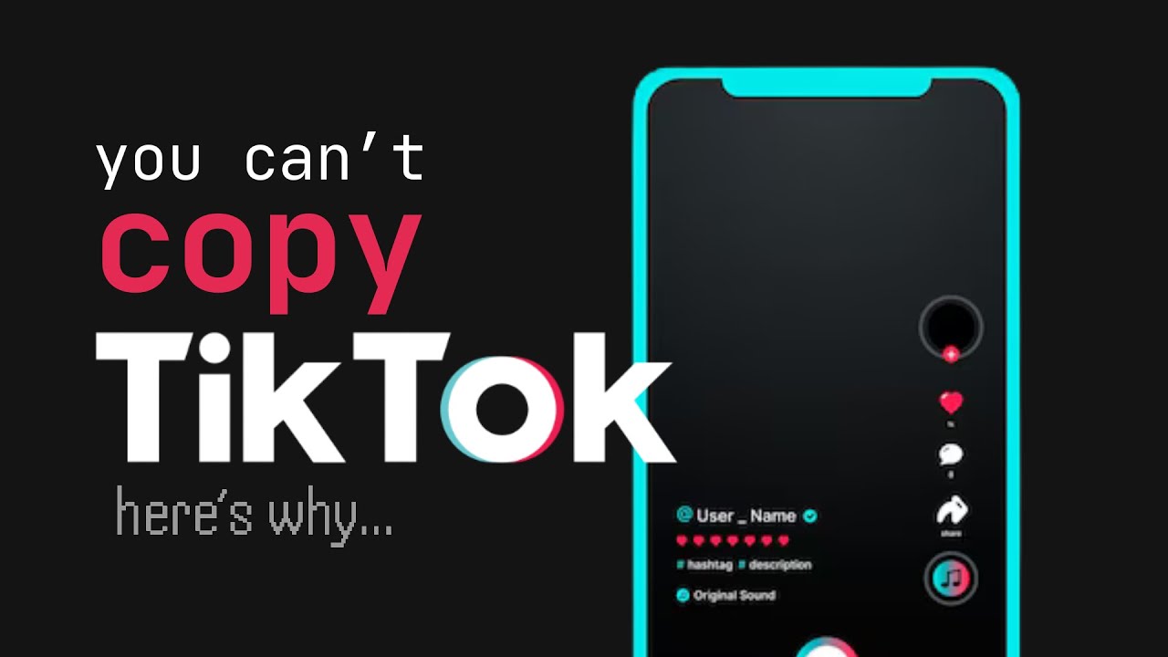 Why can nobody recreate TikTok's UI...