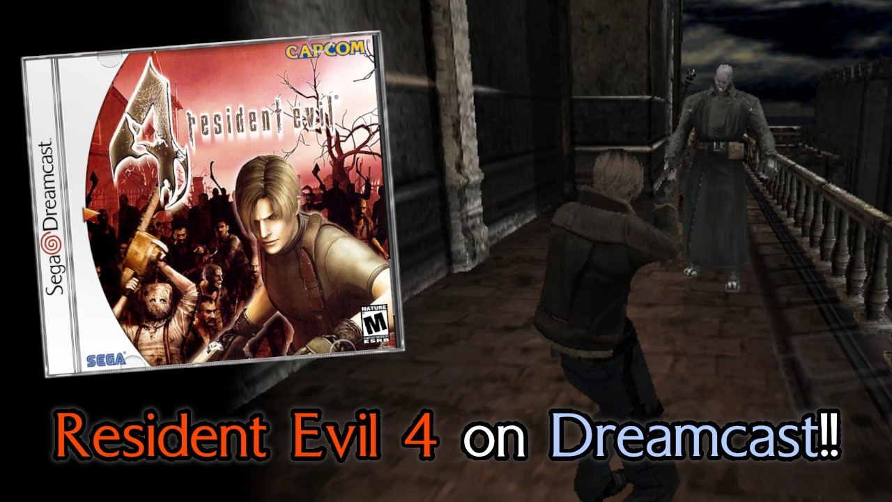 RESIDENT EVIL 4 for the DREAMCAST!! 🤯
