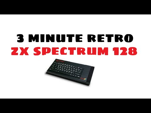 3 minute Retro  - Sinclair ZX Spectrum 128