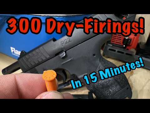 300 Dry-Firings in 15 Minutes | TRC 22 TPU Snap Cap-Accelerated Durability Testing!