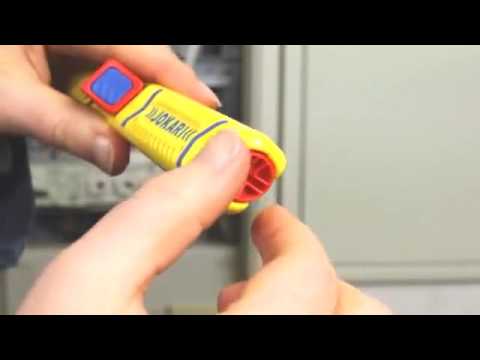 Jokari Secura Cable Knife NO.28H 8 - 28mm Cable Cutter Tool Wire Stripper JOK10280