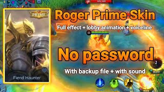 Download lagu Roger Prime skin | Fiend Haunter •|• Script 100% working || MLBB mp3 Download lagu Roger Prime skin | Fiend Haunter •|• Script 100% working || MLBB mp3