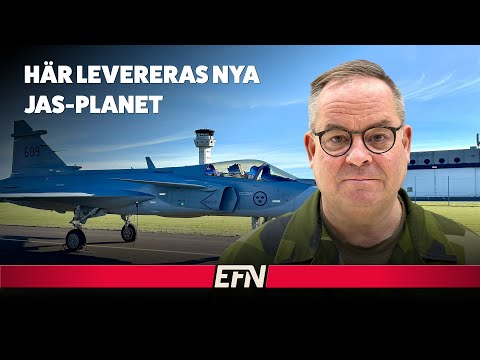 Nya Jas Gripen levererade till försvaret: ”En stor förändring”